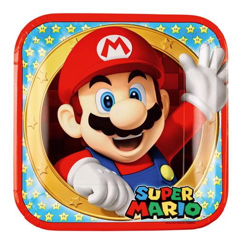 Assiettes Super Mario