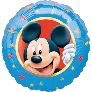 Ballon Mickey rond en aluminium