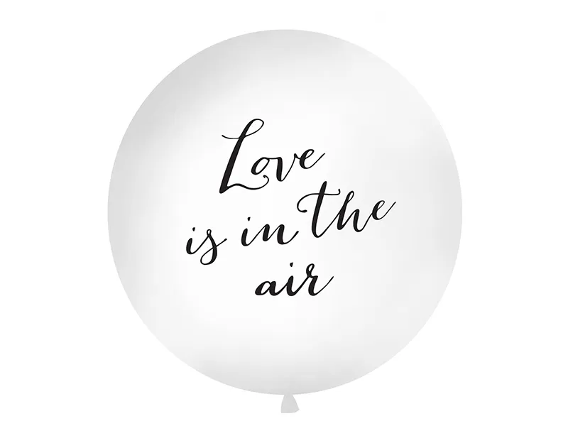 Ballon géant 1 m, Love is in the air