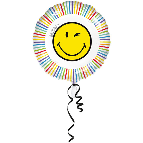 Ballon hélium Smiley