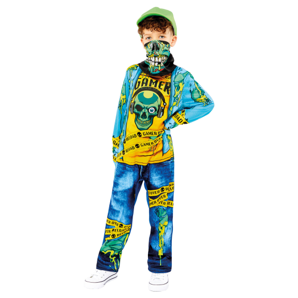 Costume enfant Gaming Zombie 10-12 ans