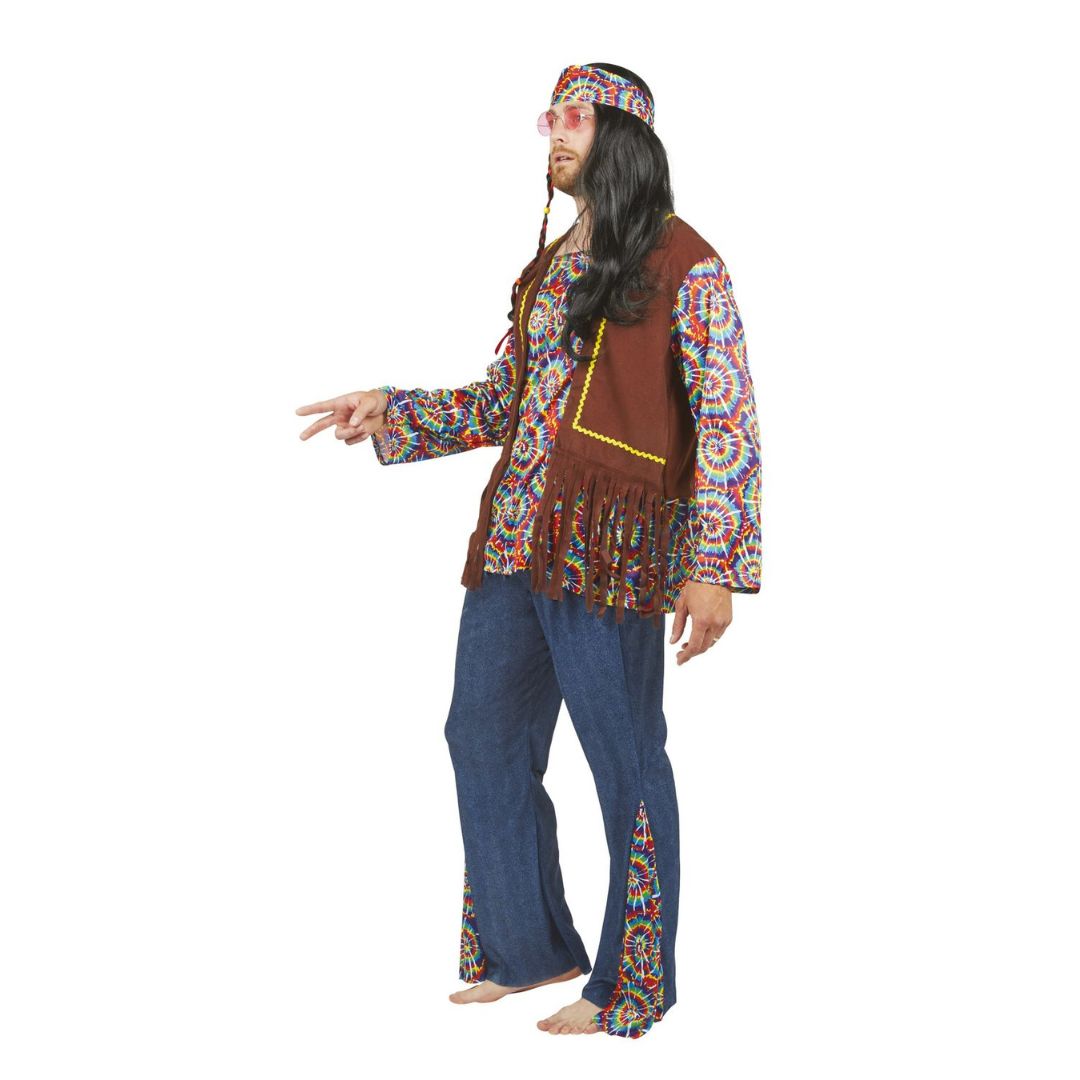 Déguisement hippie homme S/M 88361 : Festizy : Articles de fete