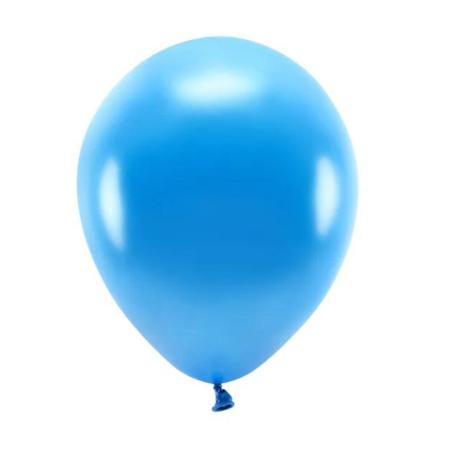 Ballons bleus métallisés