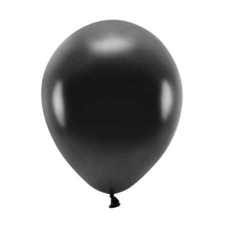 Ballons métallisés noirs