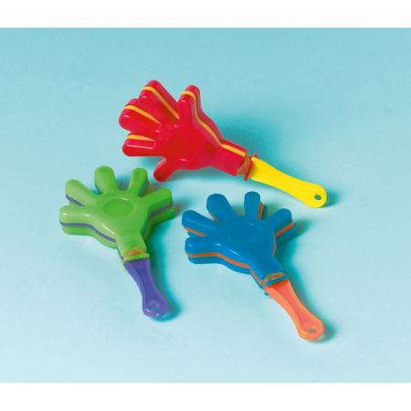 12 mini hand clappers