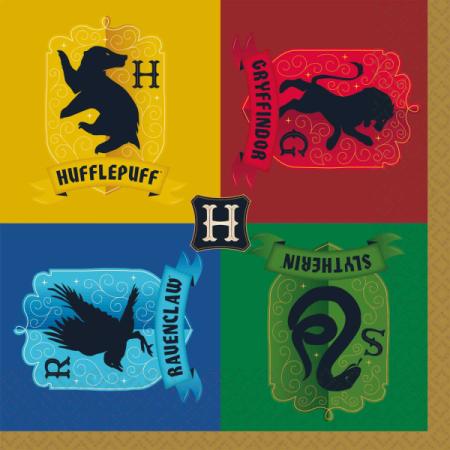 16 serviettes Harry Potter