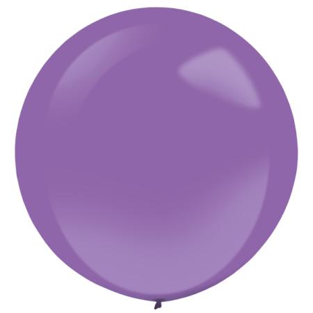 4 ballon violet