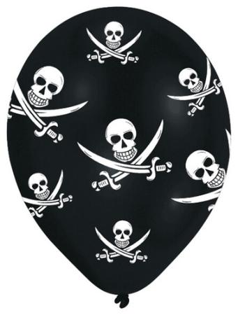 Ballons Pirate Têtes de mort