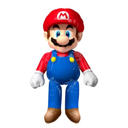 Joli ballon airwalker Super Mario