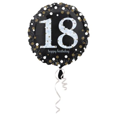 ballon aluminium happy 18 ans