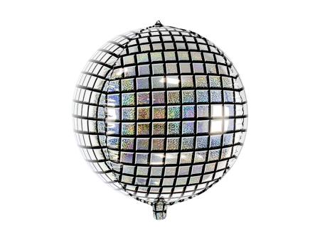 Ballon en Mylar Boule disco, 40cm