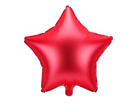 Ballon mylar étoile rouge