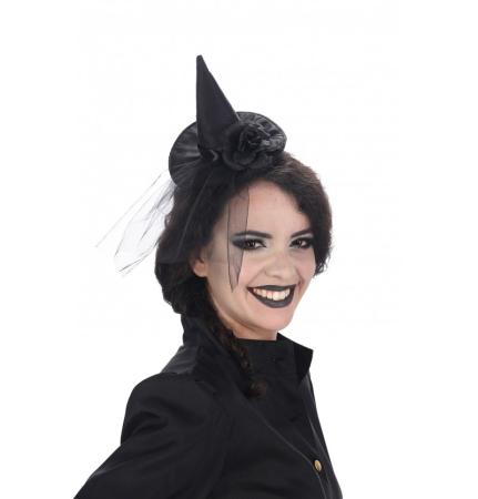Serre-tête chapeau de sorcière Halloween fille taille unique