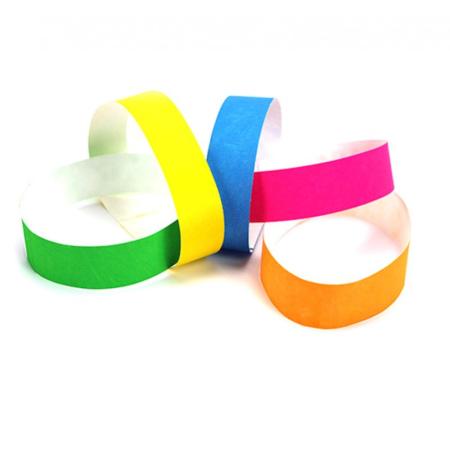 bracelets en papier couleur