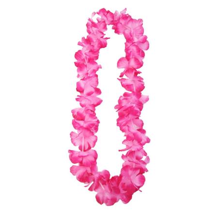 Collier Hawaien Rose