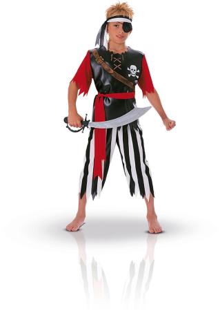 Costume de pirate 3-4 ans Taille 90 à 104 cm