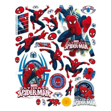 stickers fenêtre Spiderman