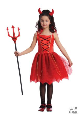 Costume diablesse fille halloween