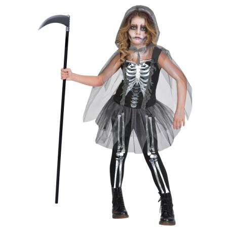 Costume squelette fille ado