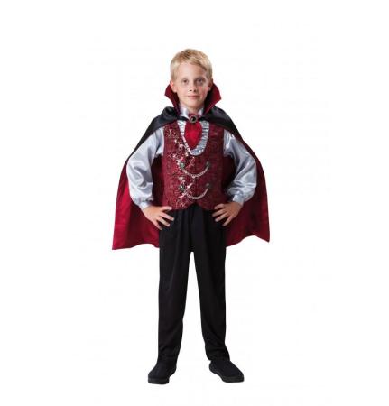 Costume vampire élégant garçon 5-6 ans