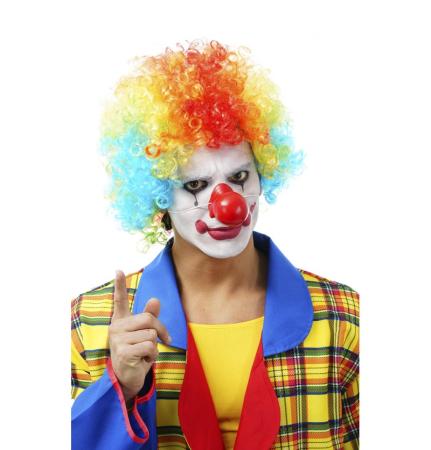 Perruque afro clown