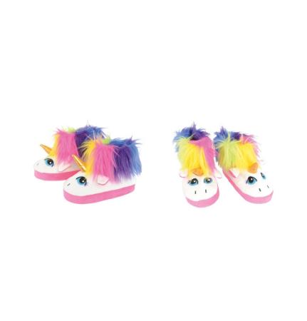 chaussons adulte licorne