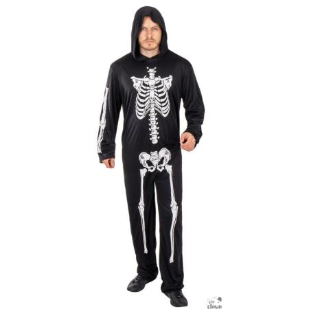 costume squelette taille s/m