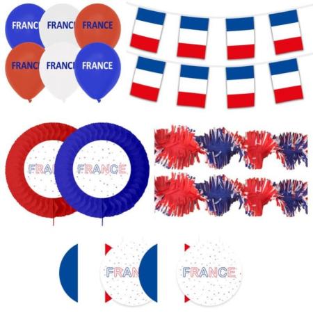 Kit de supporter de l'équipe de France 15 pièces