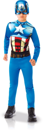 Costume captain america taille 5-6 ans