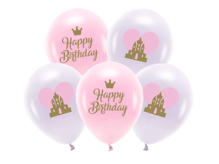 6 Ballons happy birthday