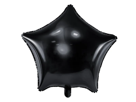 Ballon en Mylar Etoile 48 cm noir