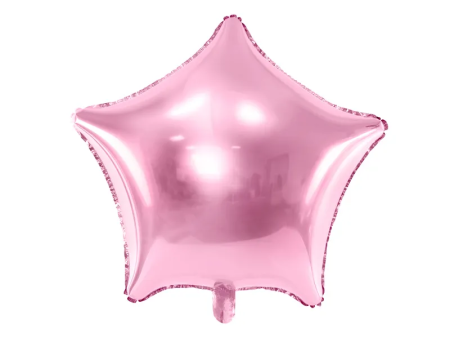 Ballon en Mylar Etoile 48 cm rose