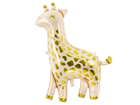 ballon aluminium girafe