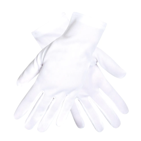 paire de gants blancs