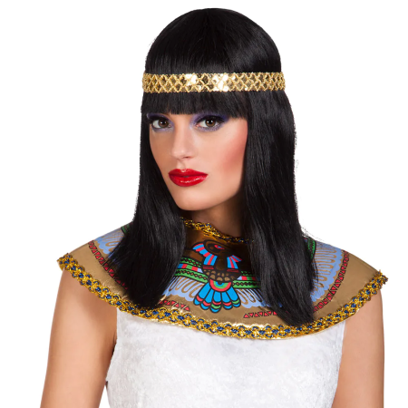 Perruque reine egyptienne