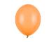 10 ballons orange vif pastel 30 cm strong