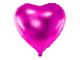 Ballon Mylar Cœur rose foncé 45 cm