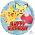 Ballon Pokémon Happy Birthday