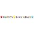 Guirlande Lettres Happy Birthday Ballons