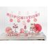 Mini kit de décoration anniversaire thème Rose