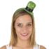 Serre-tête mini chapeau vert Saint-patrick