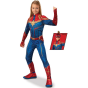 Costume captain marvel taille 5-6 ans