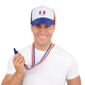 1 sifflet bleu blanc rouge 17200