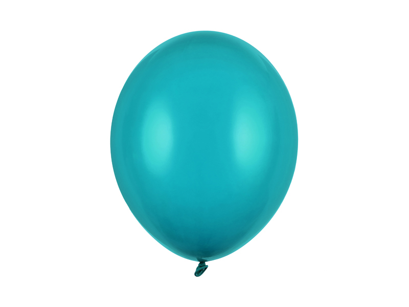 10 ballons strong 30 cm Pastel Bleu lagon SB14P 083L 10