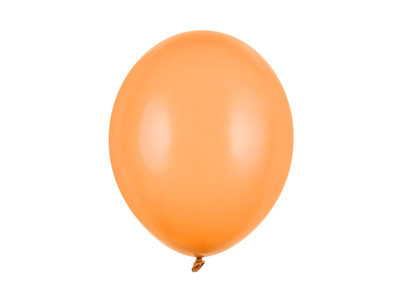 10 ballons strong 30 cm Pastel orange vif SB14P 005J 10