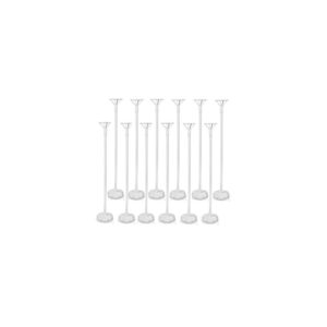 12 tiges a ballon sur pied 43 cm 36575