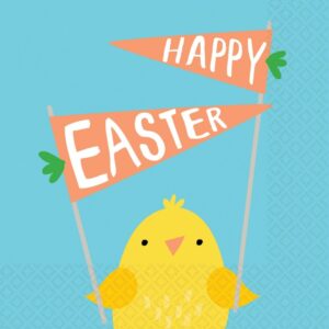 16 Serviettes Hello Bunny 502273