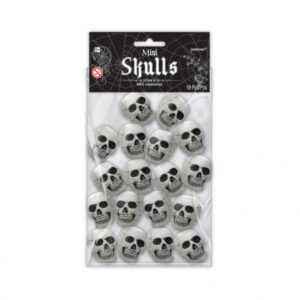 18 mini tetes de mort 396096