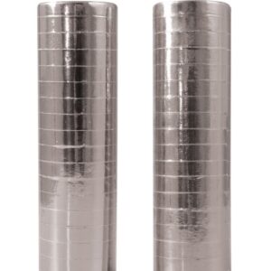 rouleaux serpentin argent