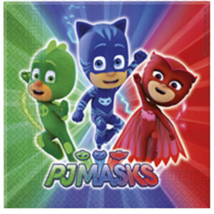 20 Serviettes Pyjamasques 1 1 1